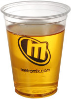 Stadium Cups: 10oz Soft Sided Clear Cups